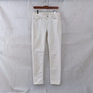 Calvin Klein Ultimate Skinny White Jeans Size 28